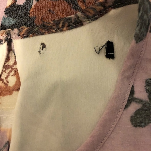 DARIAN Dress Women's Size Small Pink Multicolor Y2K Roses Floral Grunge - Picture 6 of 9